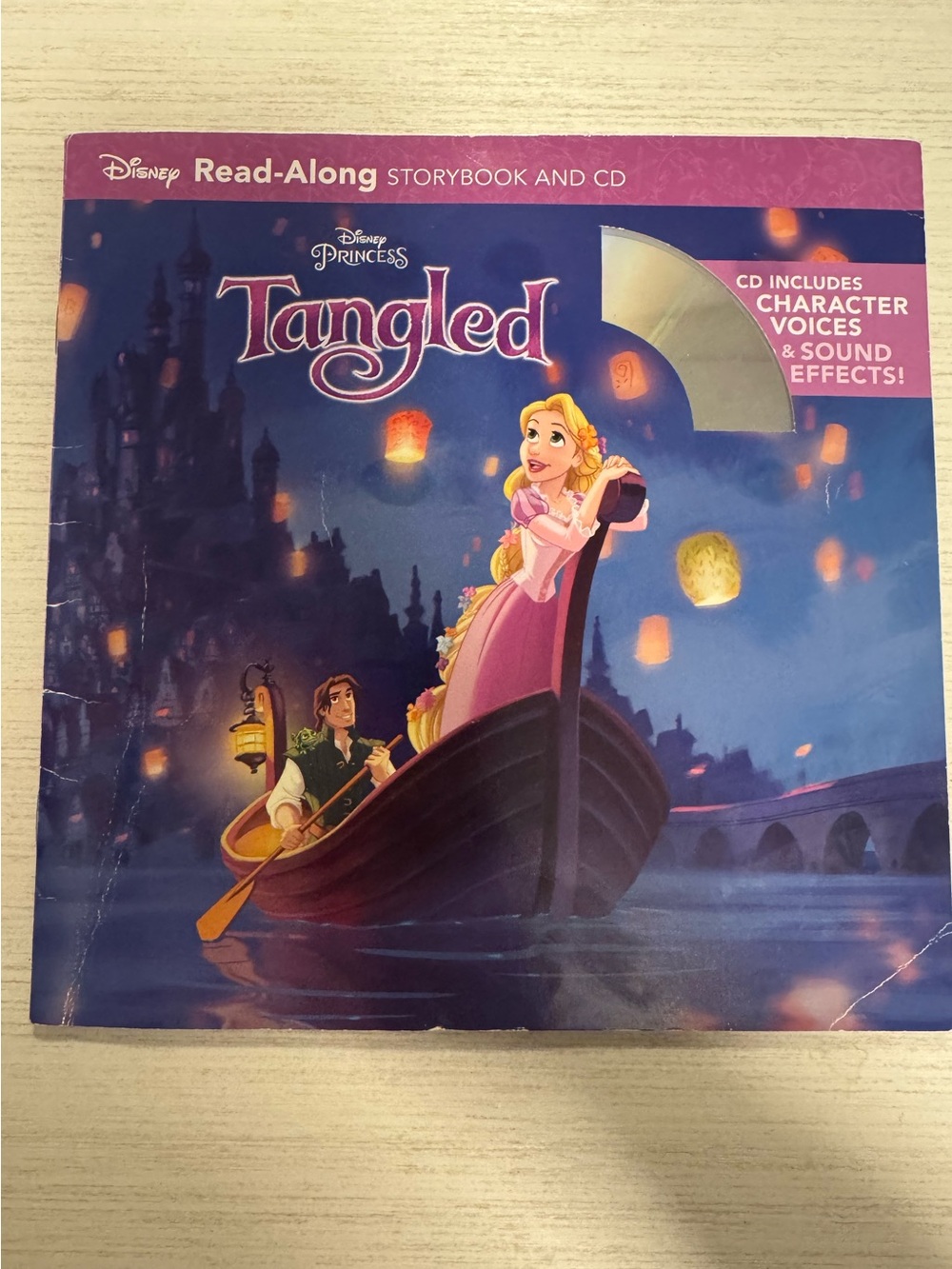 Tangled read-along book